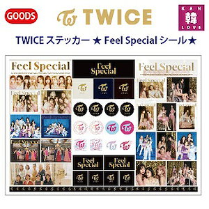 Qoo10] TWICE ステッカー Feel Spe