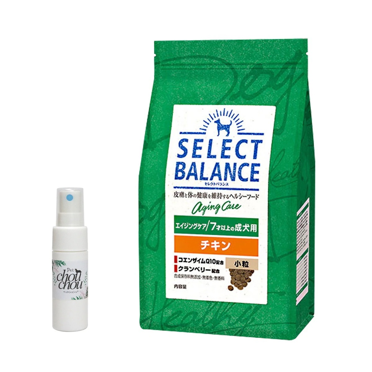 セレクトバランス　エイジングケア　7歳以上成犬用チキン 3kg✖︎2袋 SELECT BALANCE (選べるプレゼント付き)セレクトバランス