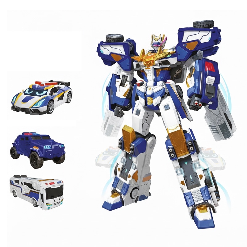 メタルカードッボS ブルーカプトリニティ 3体合体 ロボット トイ ブルーカップ トリニティ 光と音で遊べる 男の子向け おもちゃ [並行輸入品] 12,432円