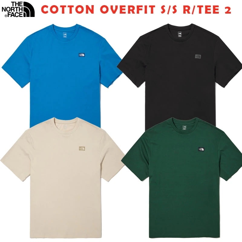 韓国正規品保証 関税負担なし NT7UN54A COTTON OVERFIT S/S R/TEE 2デイリー 基本 着装 男子 女子 人気 韓国 ファッション 男女共用 アウトドア