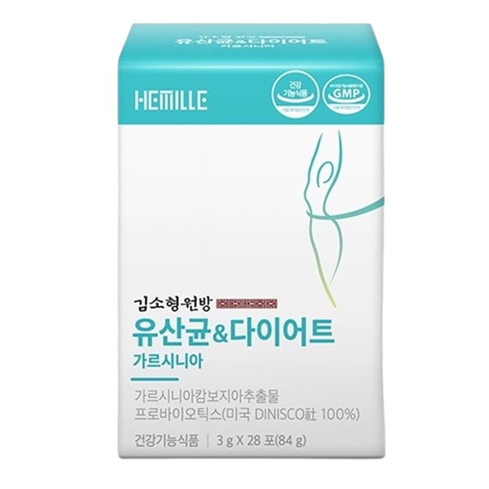 韓国乳酸菌&ダイエットガルシニア 3gx28包 体重体脂肪 BMI減少