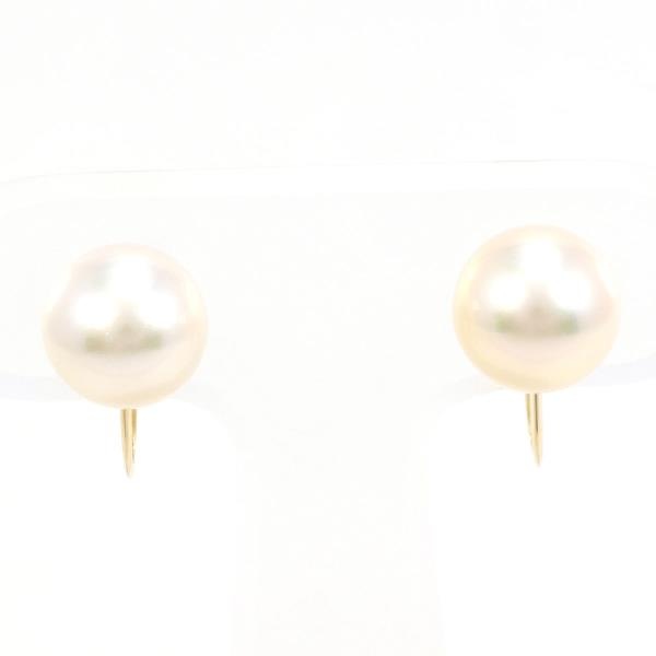 K18 18金 YG イエローゴールド イヤリング パール 総重量約2.7g ジュエリー 中古