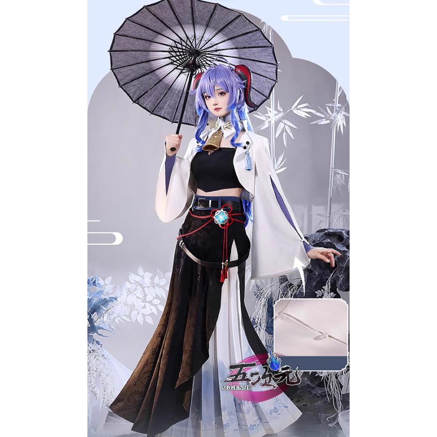 三分妄想　原神　コスプレ　甘雨　かんう　麒躍　同人衣装　ウィッグ　靴　追加可