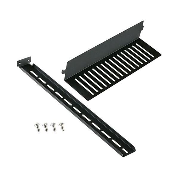 (まとめ) キングジム 電子吸着ボードラッケージ(RK20)専用取り付けアーム RK02クロ 1個 (×10セット)