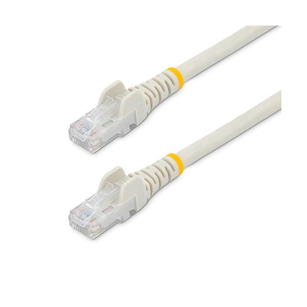 （まとめ） StarTech.com カテゴリ6 LANケーブル RJ45モールドコネクタ 1.5m ホワイト N6PATC150CMWH1本 [x3セット]