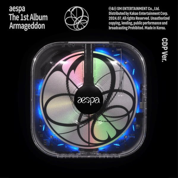 aespa CDP 箱と本体のみ Unboxing] aespa Armageddon CD-P - YouTube
