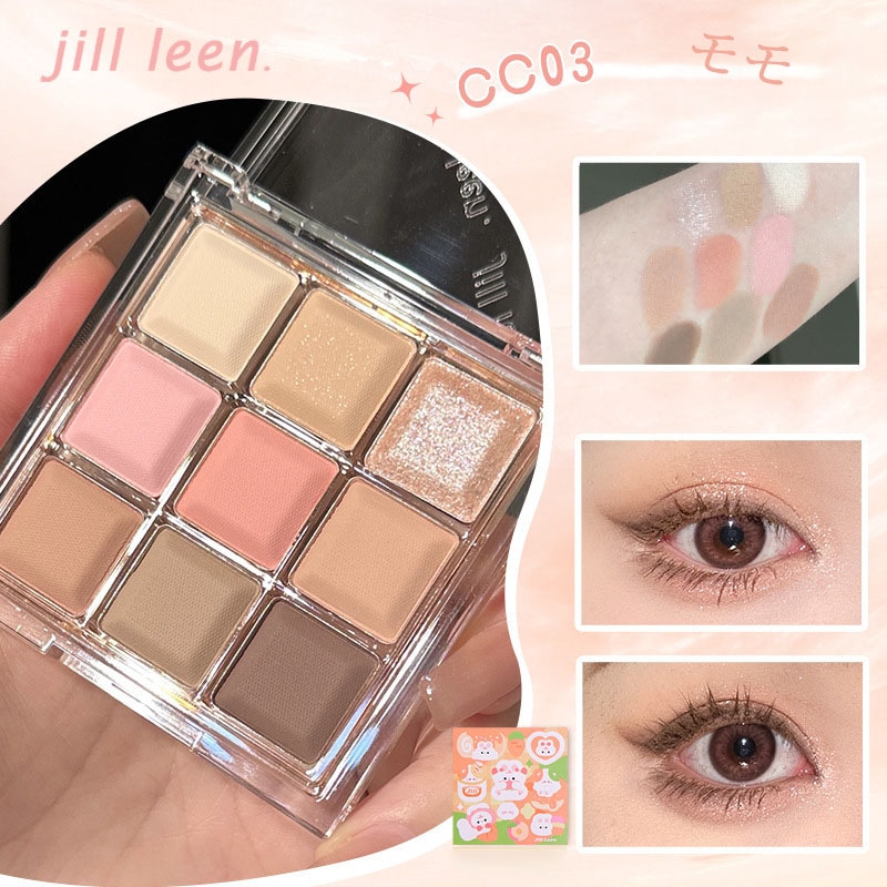 Qoo10] jill leen. チョコレートシリーズ 9色アイシャドウ : ポイント