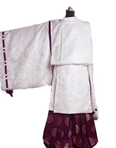 コスプレ衣装 コスチューム サテン製 正統狩衣風 なりきり パーティー イベント仮装 男性用