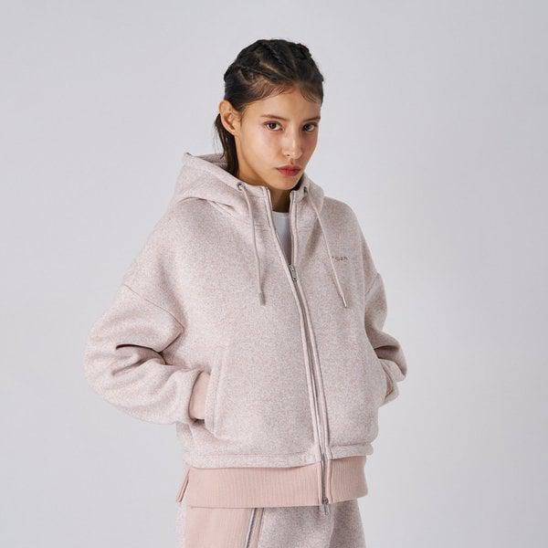 [] 女性セーターライクセットアップジップアップ SPJWCNFT357WBEG