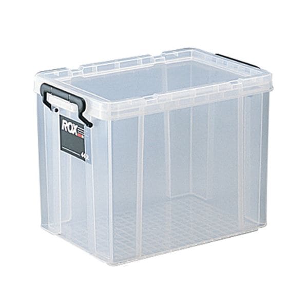 (まとめ) 天馬 ロックス 440L W300×D440×H320mm クリア 1個 (×2セット)