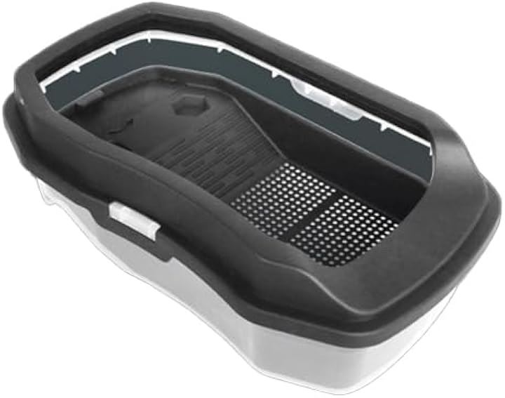 亀 水槽 タートルボックス カメ 日光浴 ミドリガメ クサガメ ひなたぼっこ 飼育ケース(ブラック, 大:45x27x14cm)