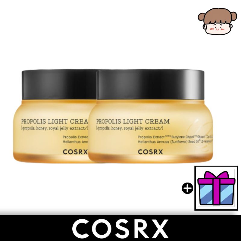 【１＋１／高保湿・ツヤ・肌バリア】フルフィットプロポリスライトクリーム, 65ml　２個／プロポリスクリーム プロポリス保湿 ツヤ肌クリーム 水光肌 高保湿クリーム 肌バリアケア 乾燥肌 鎮静クリーム