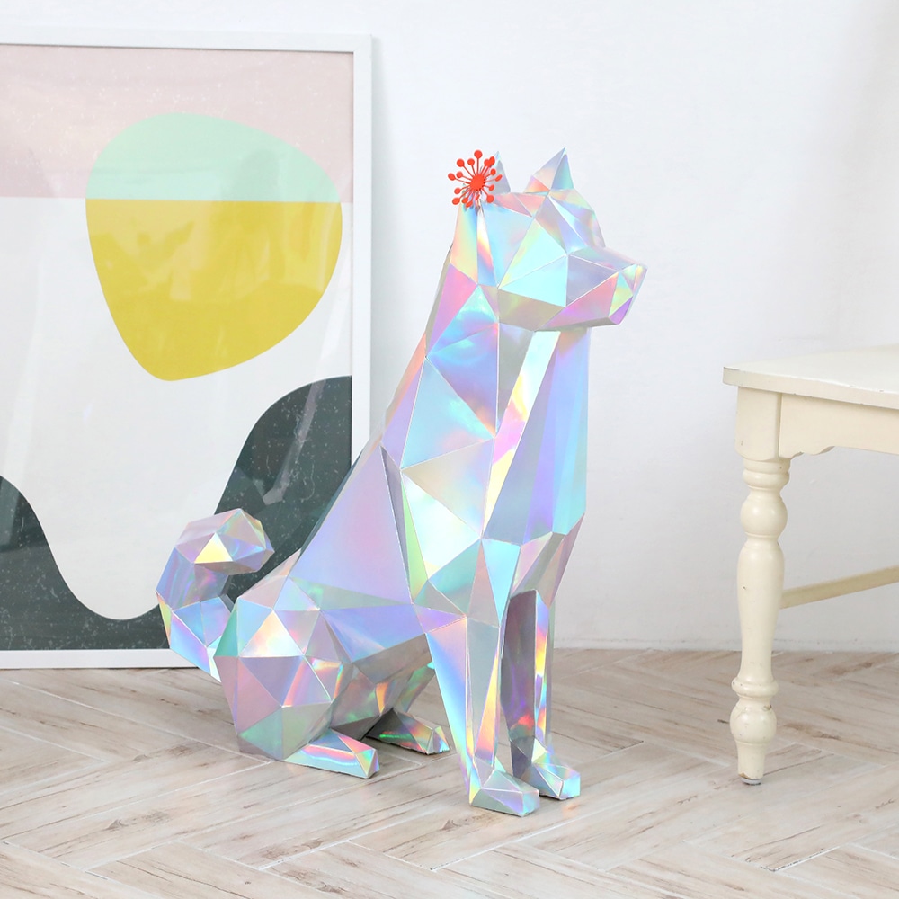 キラキラまもり犬 paper pet DIY KIT 4,650円