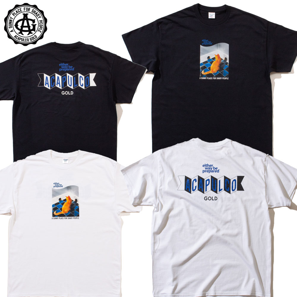 【Acapulco Gold/アカプルコゴールド】Tシャツ 半袖 コットン/BE PREPARED TEE AG SM23-03ストリート スケーター メンズ レディース ファッション 5,797円