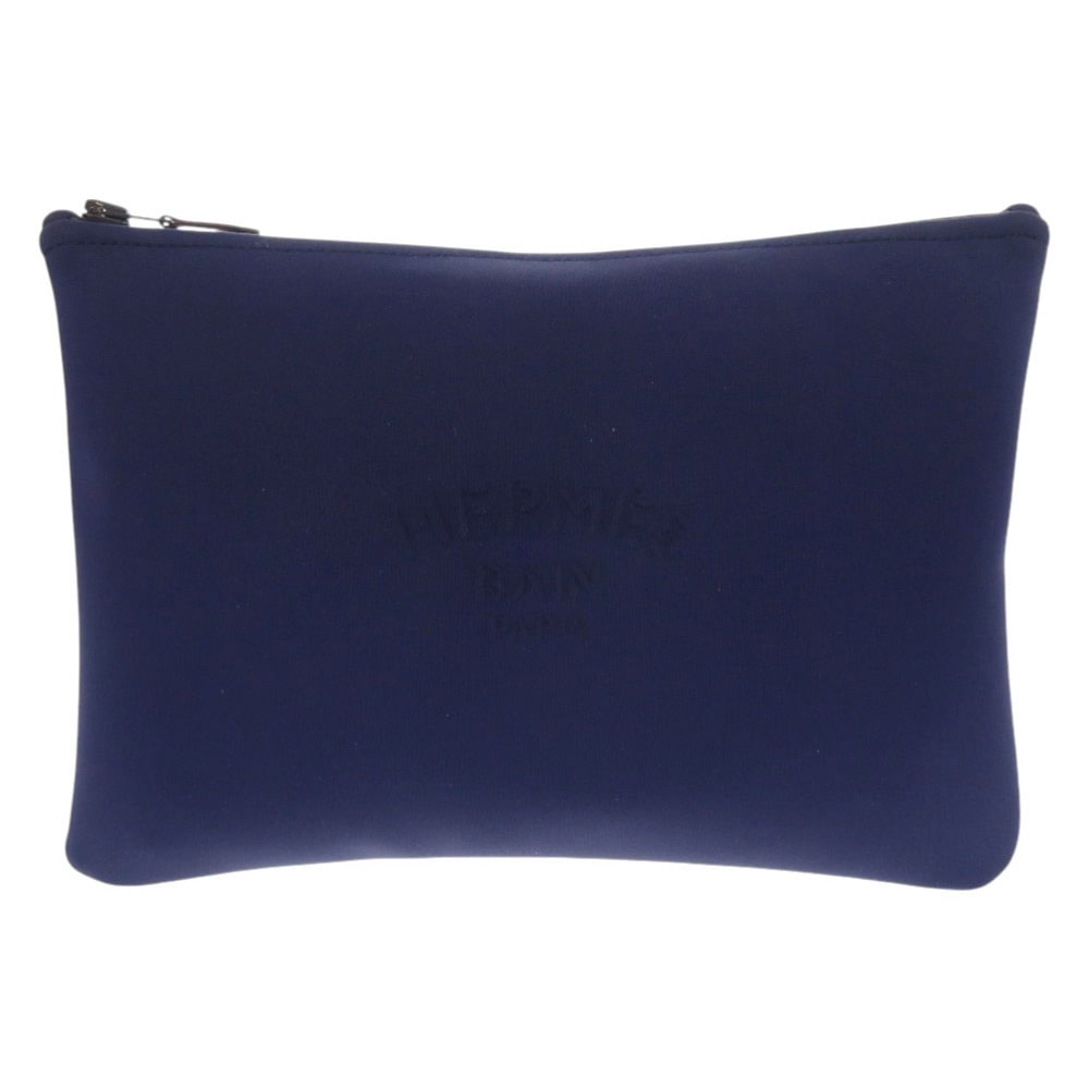 美品 ネオバン MM ポーチ ナイロン/ポリウレタン ブルーマリン 0028【中古】 メンズ