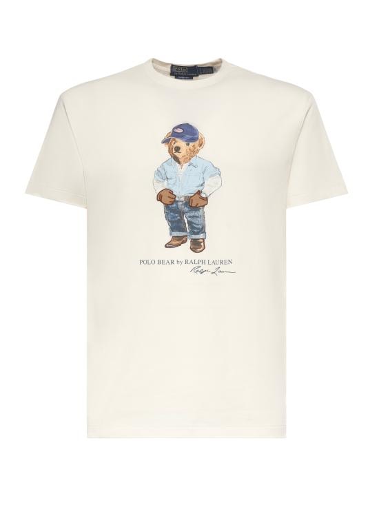 POLO RALPH LAUREN Men T-Shirts 710B14615 001 WHITE