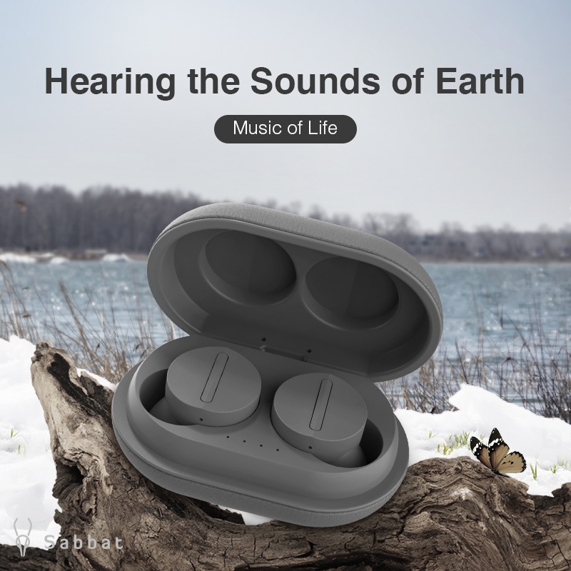 Sabbat Vooplay Mini TWS HIFIBluetoothヘッドフォンインイヤーゲーミングヘッドセット低遅延スポーツワイヤレスイヤホンはAPTX / ACCをサポートします