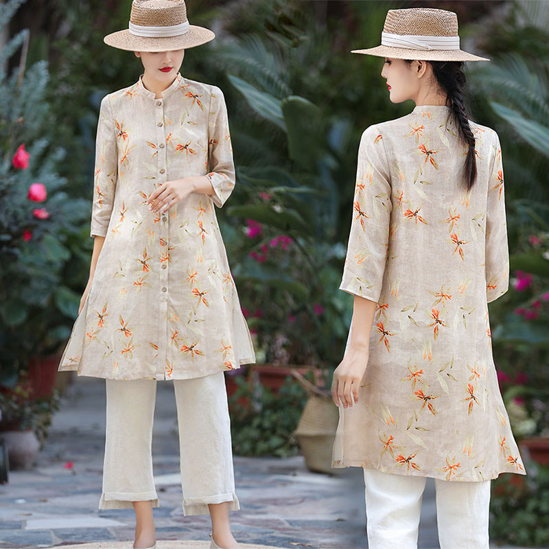 リネンワンピース薄手 綿麻シャツ レディース 体型カバー着痩せ 母の日 プレゼント 新作 お洒落 キレイめ 夏用 涼しい20代30代40代