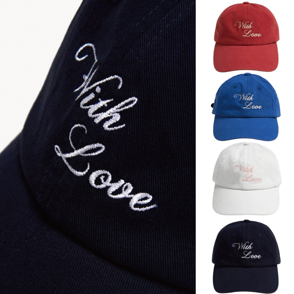 With Love Ball Cap キャップ (4 COLORS)