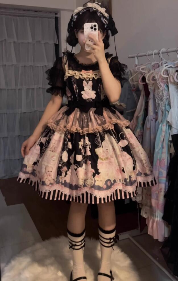 【新作登場 最安値!】196ロリータ 中袖メイド服ワンピース　 ゴスロリ コスプレ メイド服 コスチューム 文化祭 学園祭 衣装 仮装 ハロウィン おすすめ 可愛い 日常　写真　舞台　花嫁