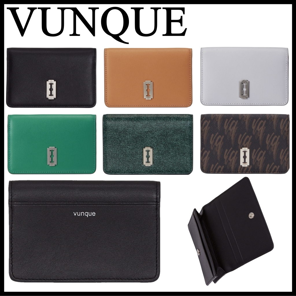 【VUNQUE】 Perfec Essence Card wallet ウォレット 天然牛革 カードケース 本革 カードホルダー カード入れ 財布 二つ折り 折りたたみ財布 vunque 財布