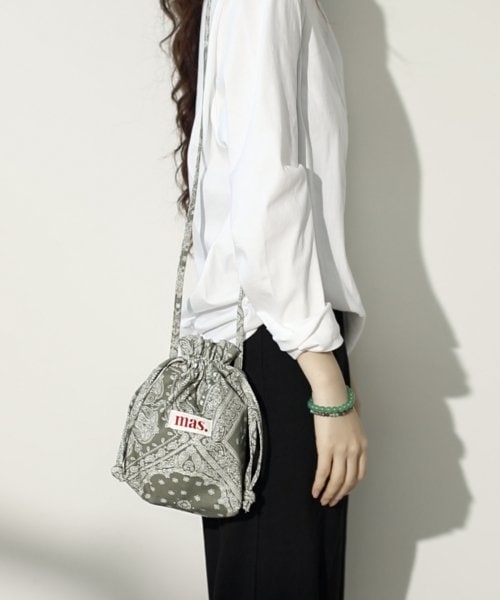 ストリング クロスバック_Bandana Khaki