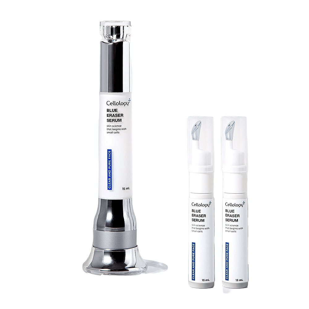 [セット] セルオロジー ブルーイレイザー セラム 本品 15ml + 詰替 15ml x 2ea