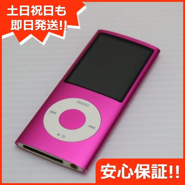 超美品 iPOD nano 第4世代 8GB ピンク MB735J/A 119