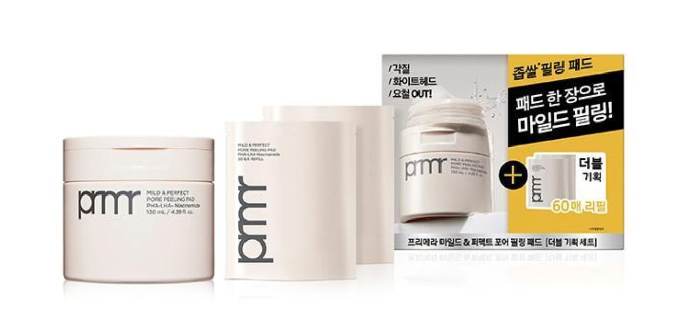 マイルドアンドパーフェクトポアピーリングパッド企画（60+60枚）