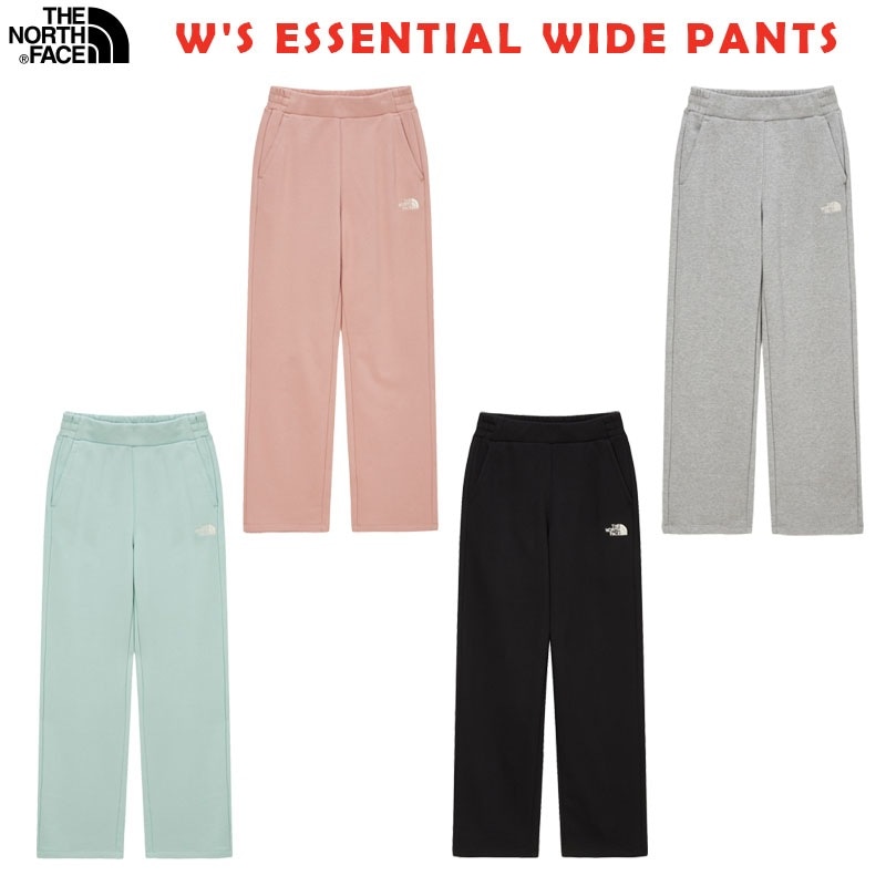 韓国正規品保証 関税負担なし NP6KN81A WS ESSENTIAL WIDE PANTSデイリー 基本 着装 男子 女子 人気 韓国 ファッション 男女共用 アウトドア