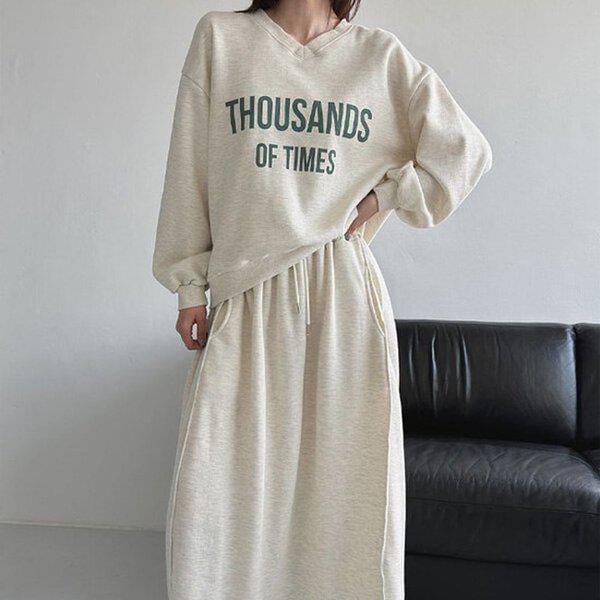 (SET)タイムSKセット 冬 女性 トレーニングウェアセット