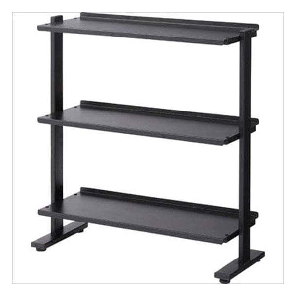 2WAYラック3D ブラック W80.5×D31×H85.5/91 DIS-73BK 13,560円