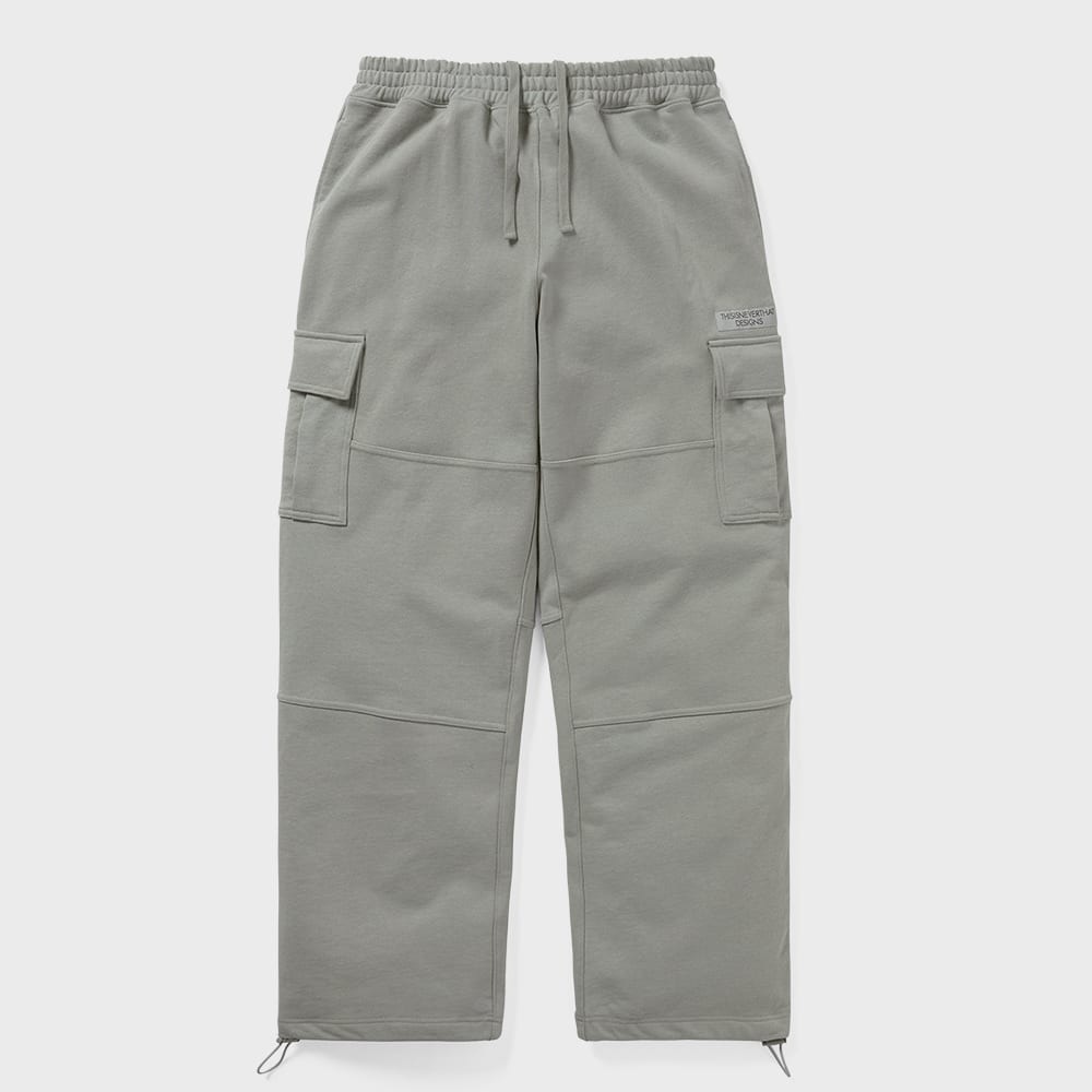 ディス・イズ・ネヴァー・ザット・カーゴ・スウェットパンツモスグレー 11,701円