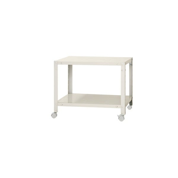 キタジマ 51070003701 NSTR-K037 ホワイト [スマートラック 2段 キャスター付] メーカー直送