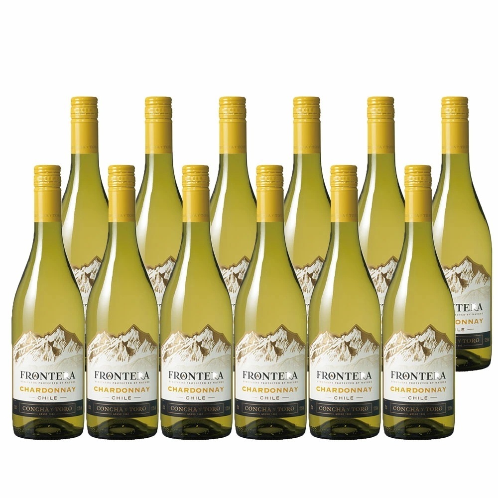 【送料無料】 コンチャイトロ[白ワイン/辛口/チリ］メルシャン フロンテラ シャルドネ 750ml12本/1ケース【北海道沖縄県東北四国九州地方は必ず送料が掛か