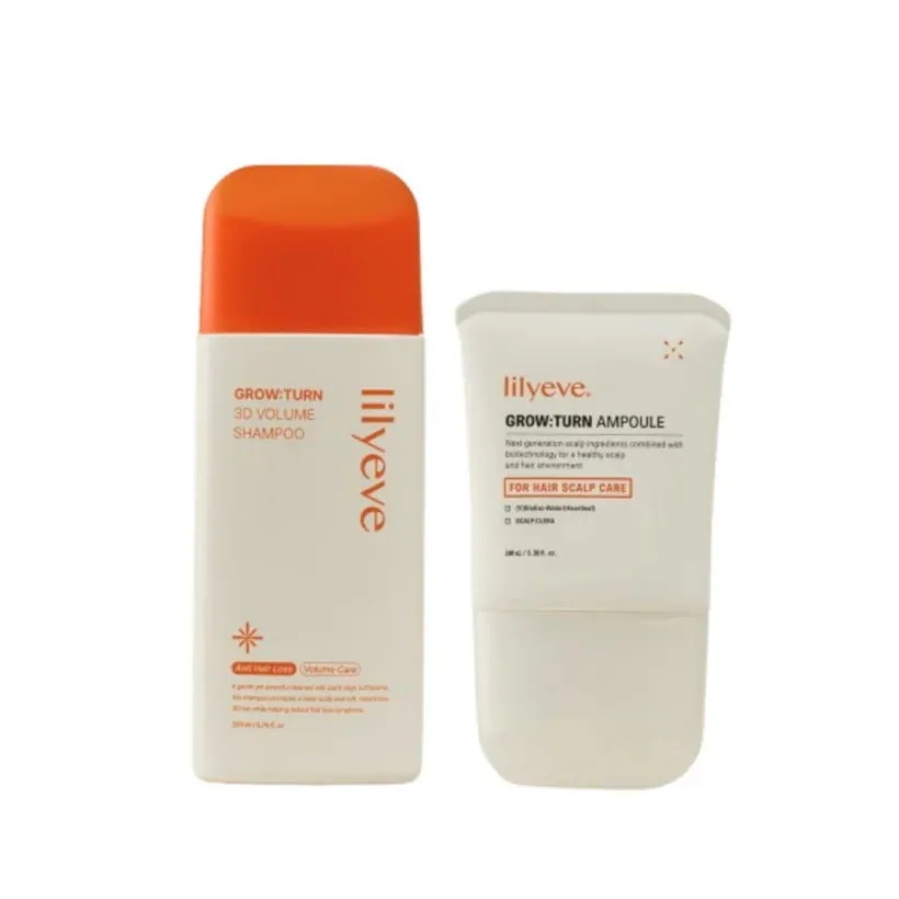 [25SS/New]グロウトン トータルケア SET(シャンプー200ml+アンプル100ml)