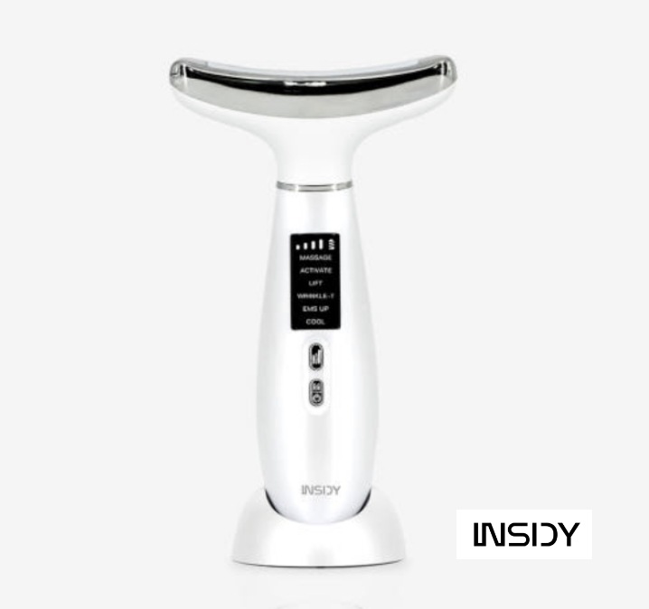 [BEST] ガルバニックマッサージ器 EMS ホームケア 肌 ビューティーデバイス 管理器(ネックケア/首のしわケア)