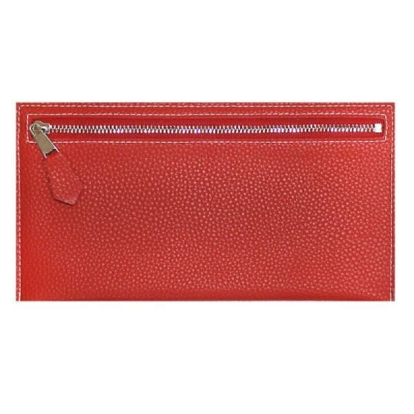 ワークス 化粧品 IT小物収納用 スリムポーチ 6240 レッド