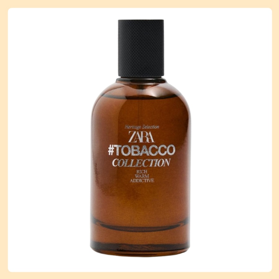 ZARA MAN 香水 TOBACCO COLLECTION RICH WARM ADDICTIVE 100ML オードトワレ