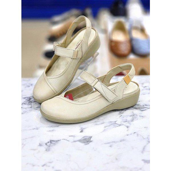 セーブゾーン05 女性ロックシックルック カジュアルコンフォート デイリーメリージェーンパンプス EL3P455 (41144628)