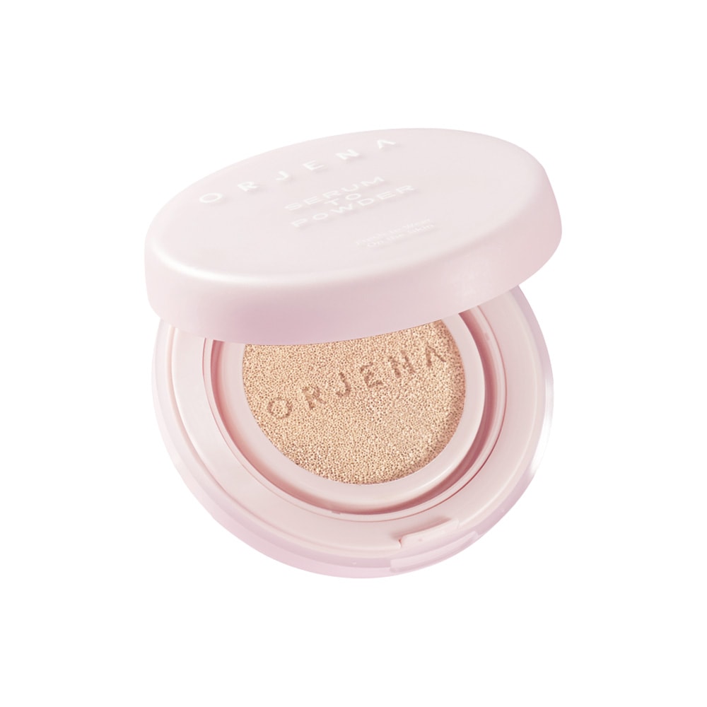 【Orjena】 オルジェナ RERUM-POWDER クッション ヴィーガンコスメ 化粧品 低刺激 韓国化粧品 ナチュラル肌 保湿化粧品