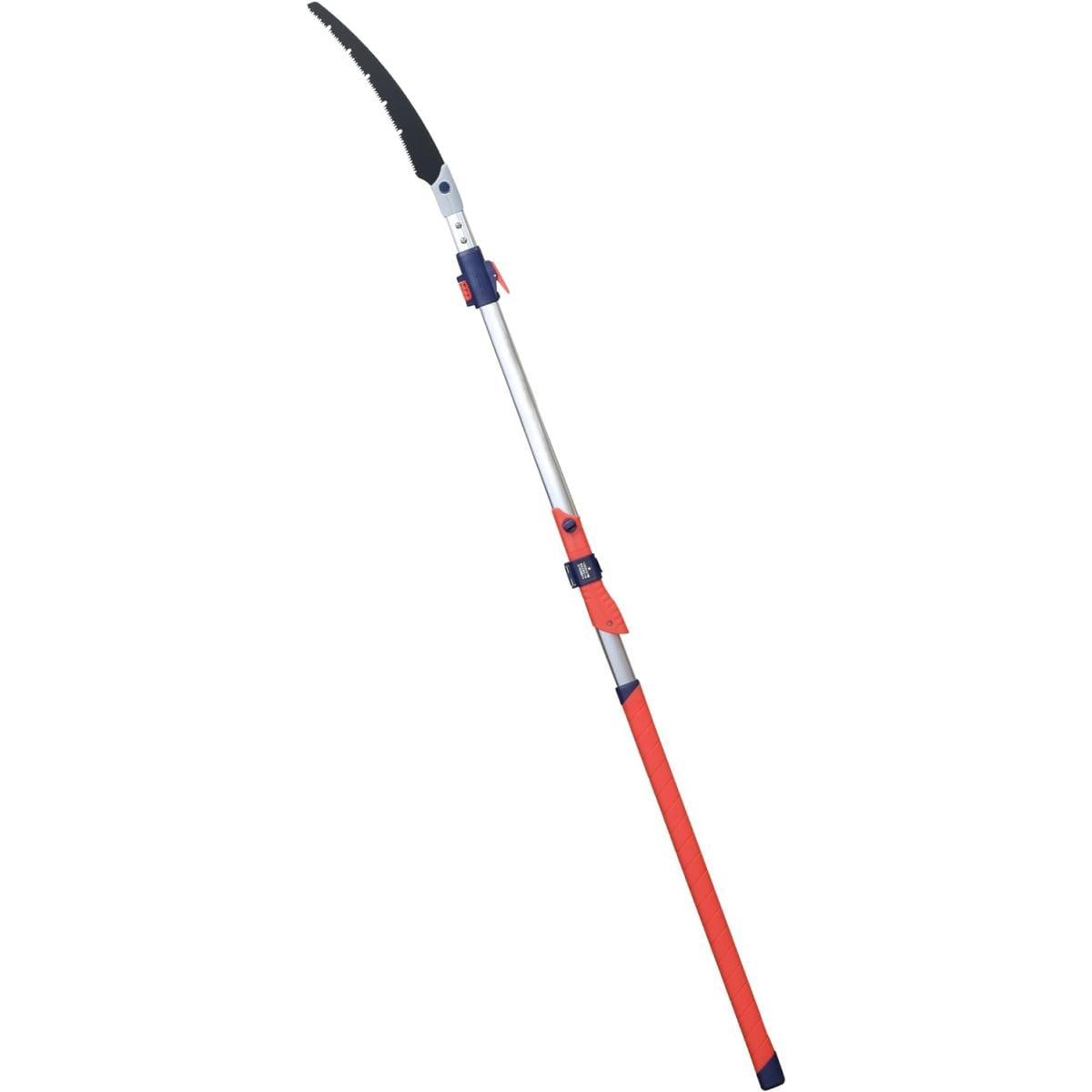 高儀 シャークソー 高枝鋸 剪定カーブソー 自在目 300mm 約1.8~2.8ｍ 2WAY カーブ刃 衝撃焼入 フッ素コート 高枝 ノコギリ 鋸 のこぎり 園芸