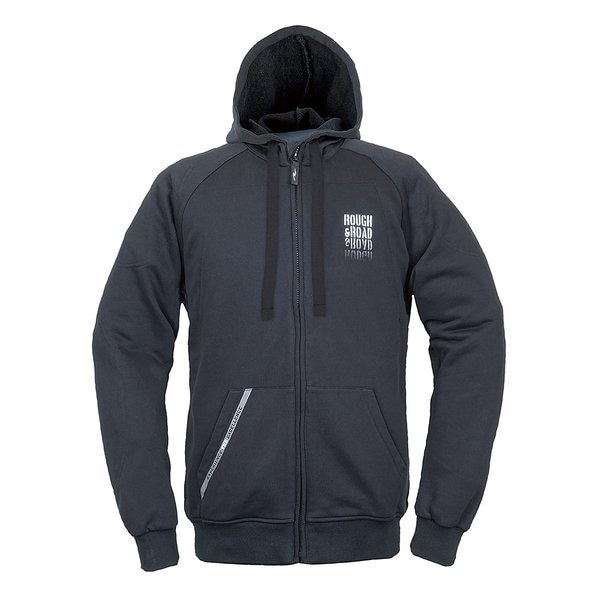 R&R ラフライドZIPパーカー APセット BK.FL-LL RR1003APBK-FL4