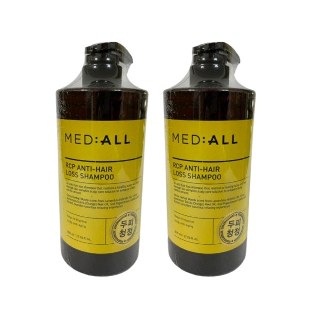 メディオールアルシピアンチヘアロススカルプクレンジングシャンプーウッディの香り800ml2個