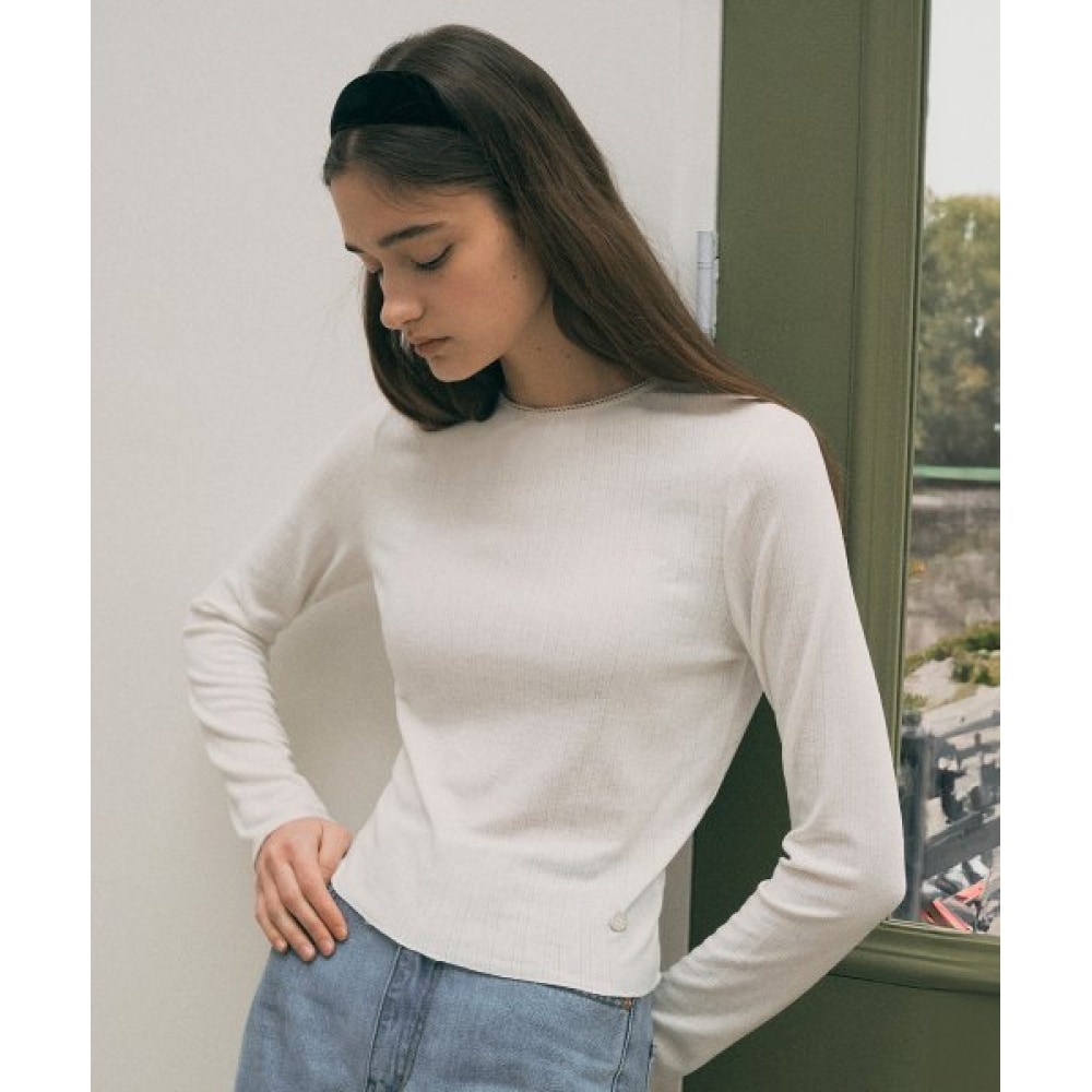 ロラローラレースパンチ Tシャツホワイト
