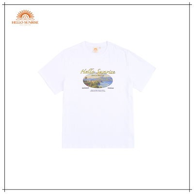 【HELLO SUNRISE】 HS Hanalei Bay Tee_White 正規品 6,088円