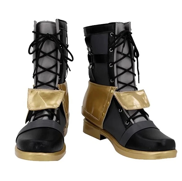 フレミネ コスプレ靴 フレミネ 原神 Genshin げんしん ブーツ 下駄 シューズ 長靴 コスプレ クリスマス ハロウィン