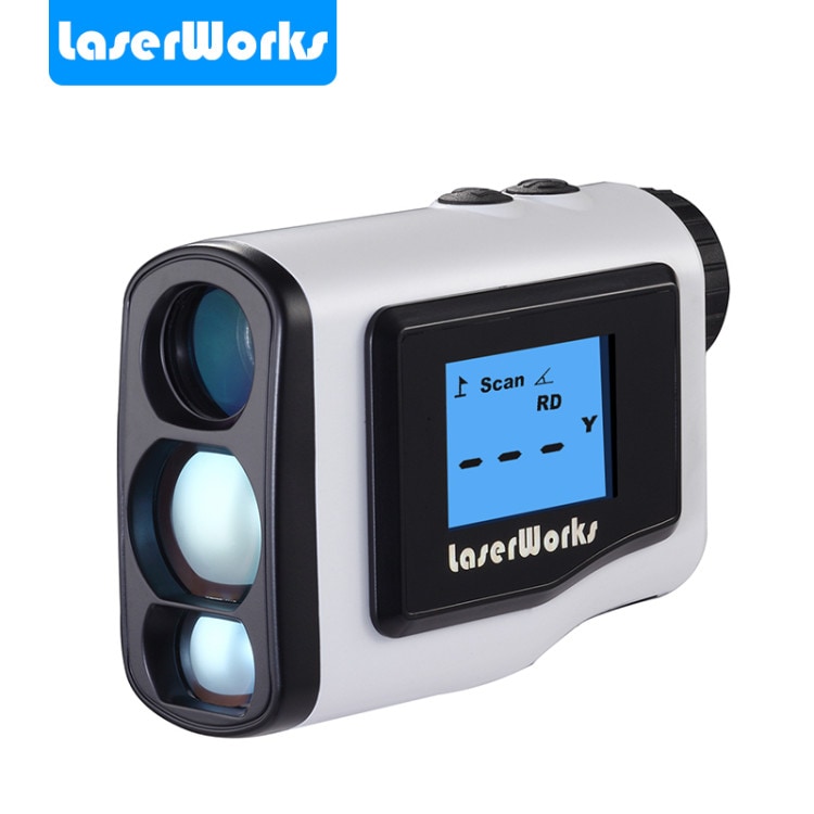 Laser Works LWG600 ゴルフ用 スコープ距離計1.8インチLCD 計測距離最大600M