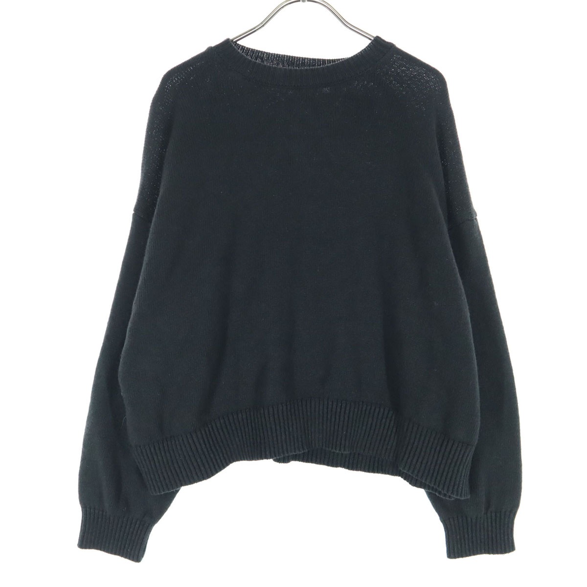 kagure カグレ 長袖 セーター F ブラック レディース 古着
