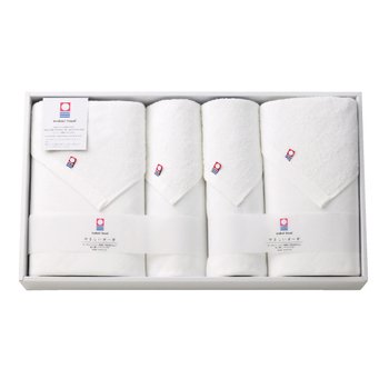 今治タオル ガーゼバス・フェイスタオルセット IMT-500
